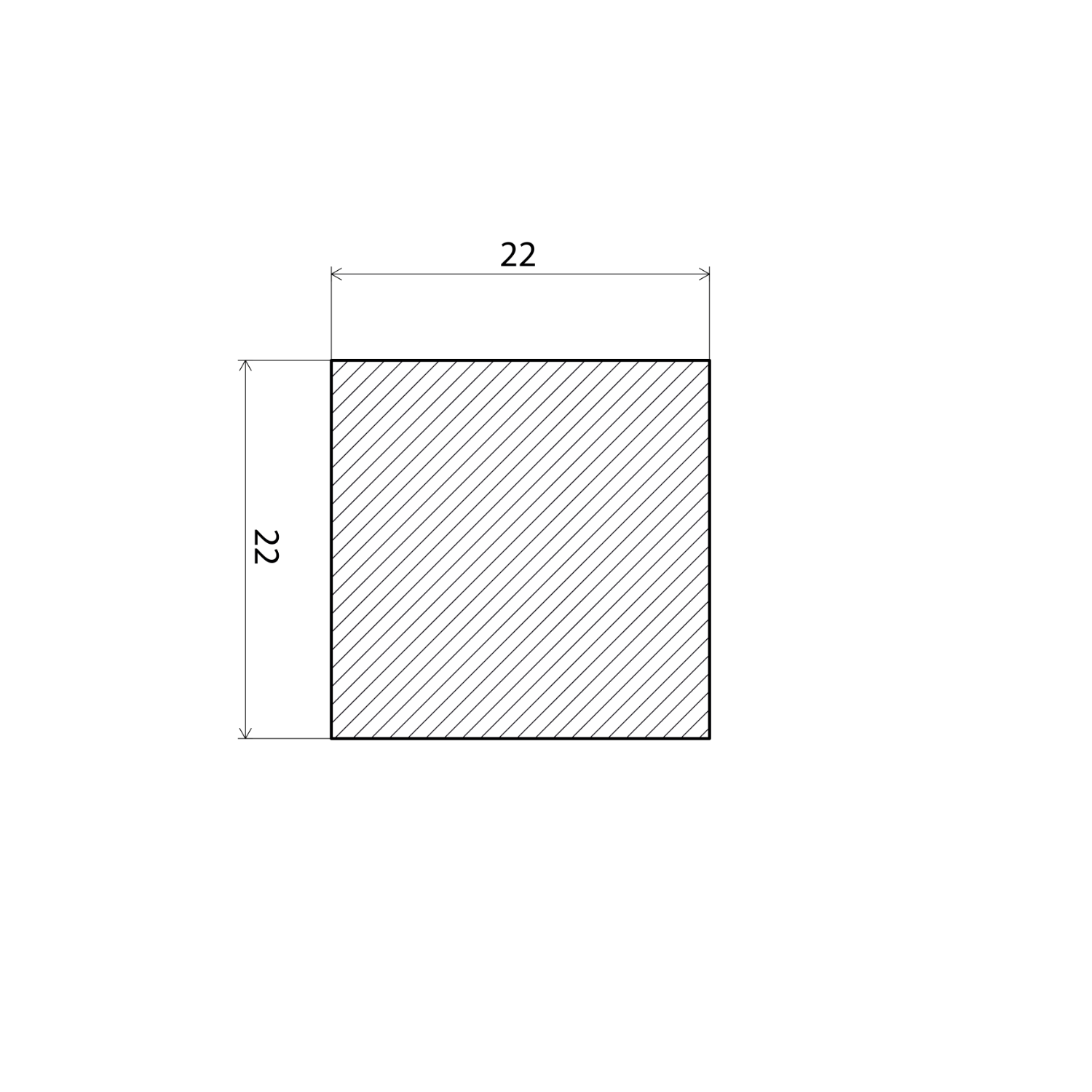 Stripwood 22x22 - Image 2