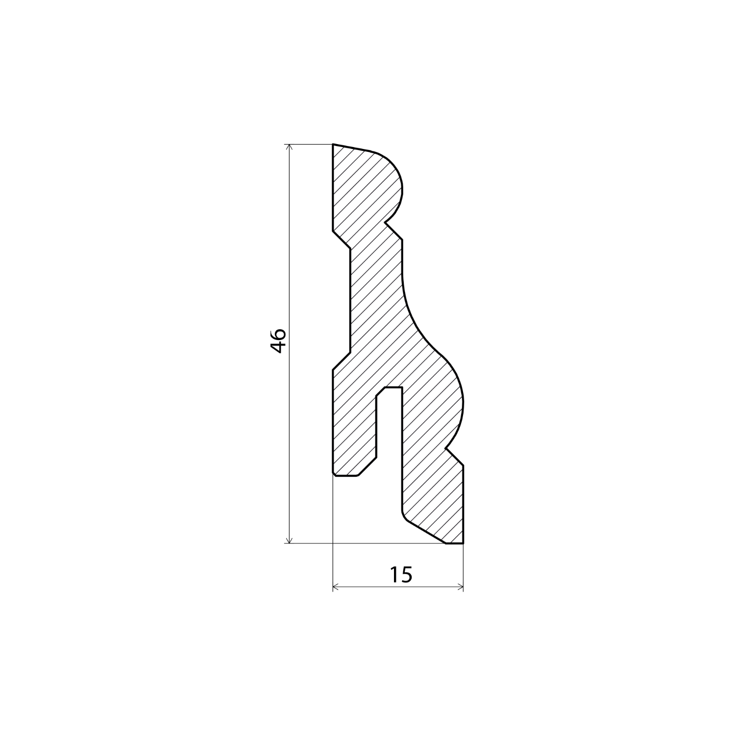 Listwy przypodłogowe 15x47 - obrazek 2