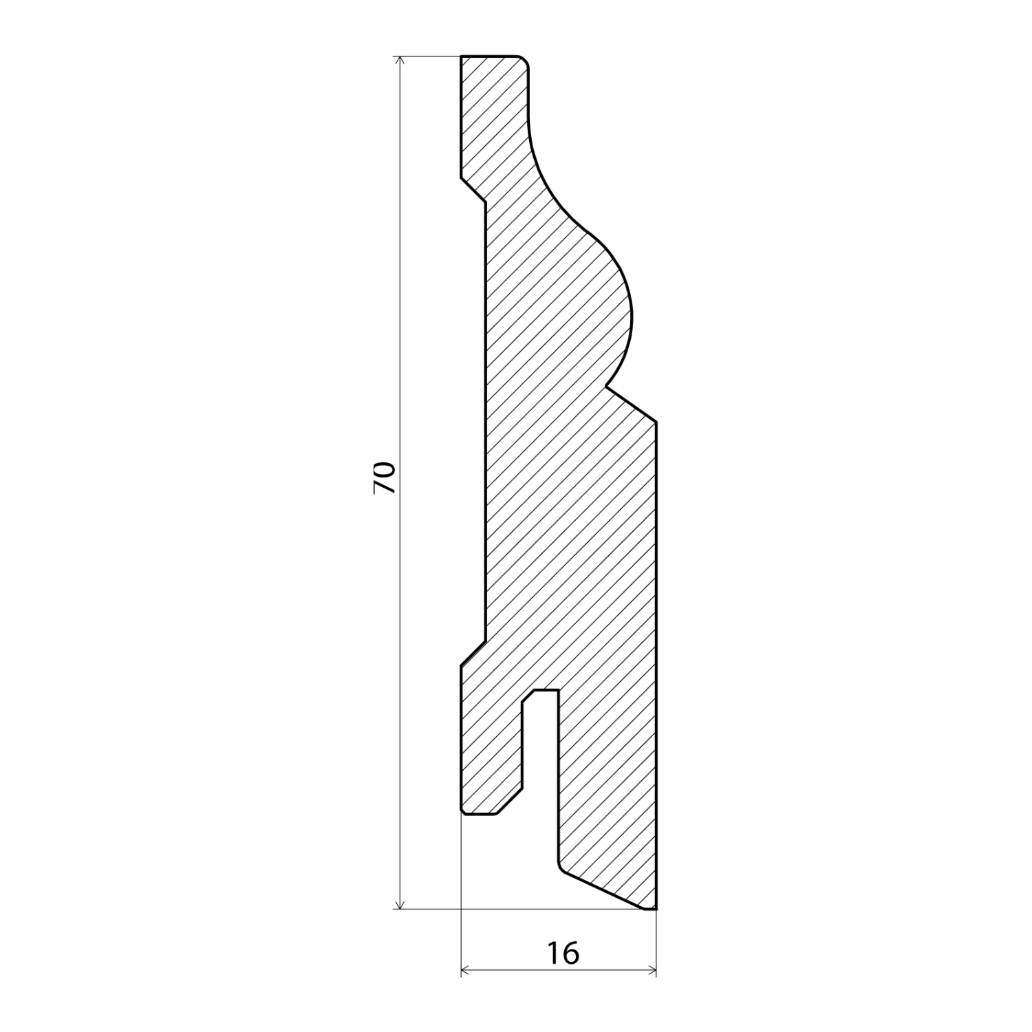 Skirting 16x70 - Image 2