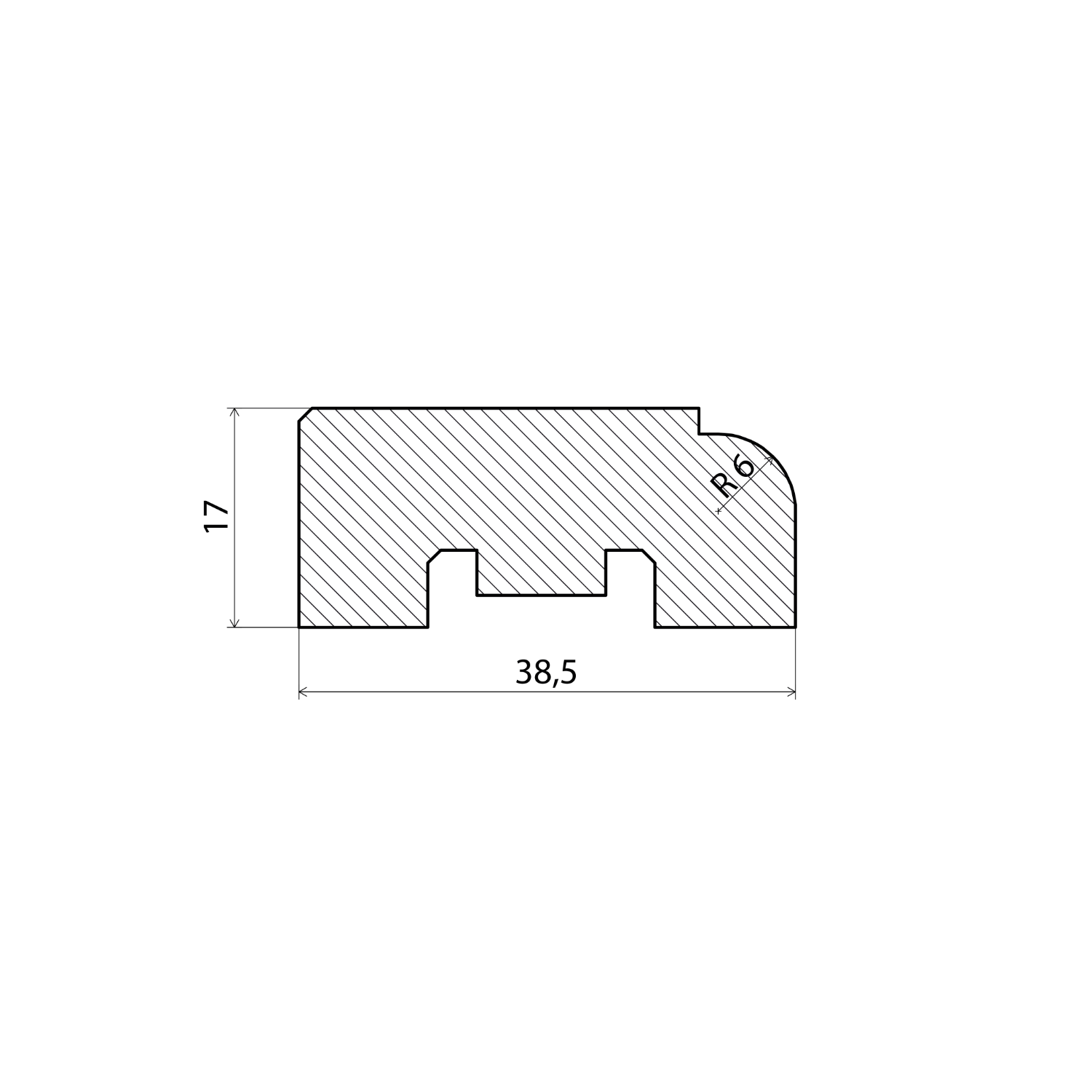 Architrave 20x40 - Image 2