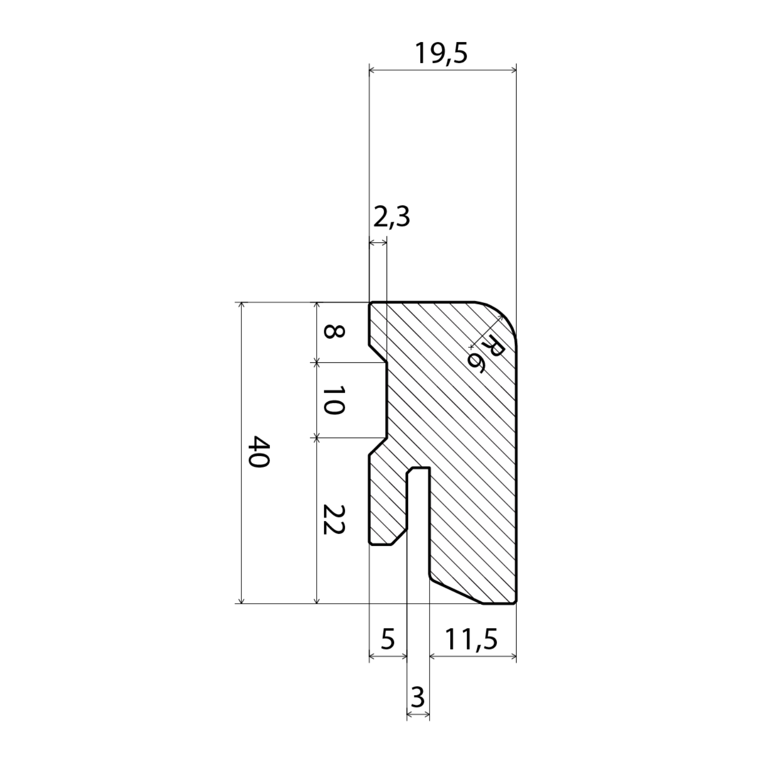 Skirting 20x40 - Image 2