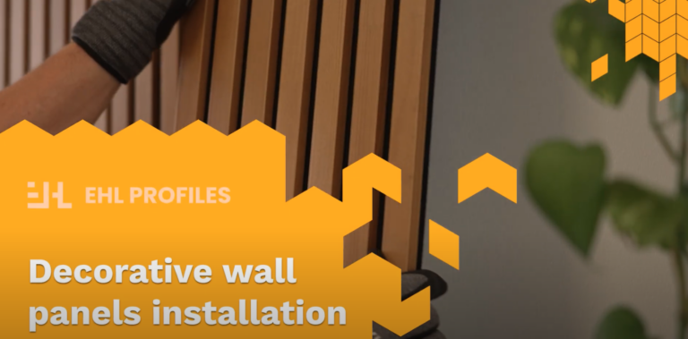 Decorative Wall Panels Installation Guide | EHL Profiles